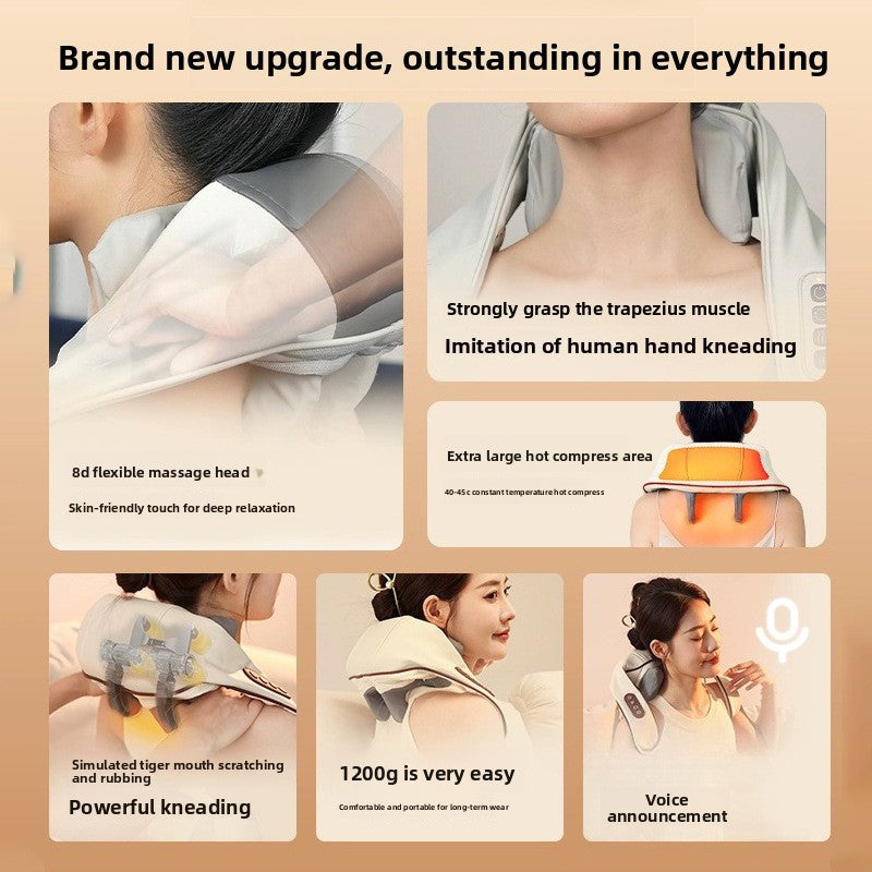 Cervical massage device