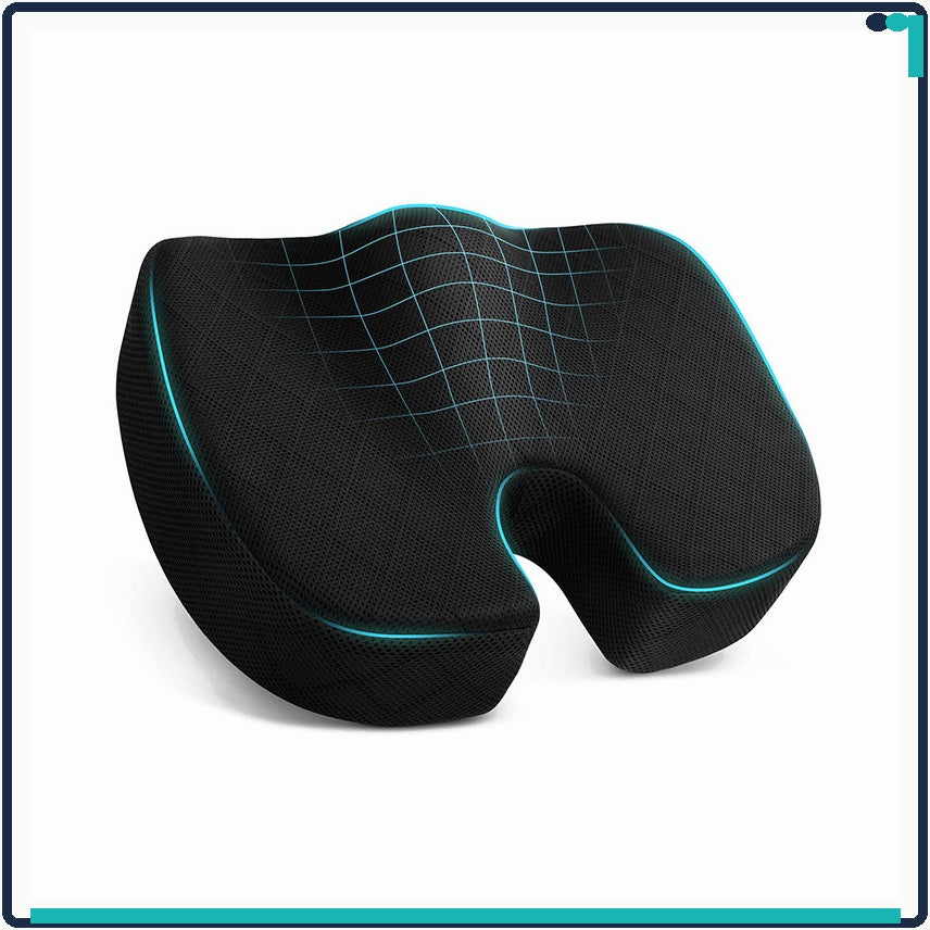 Memory Foam Ergonomic Seat Cushion for Ultimate Comfort