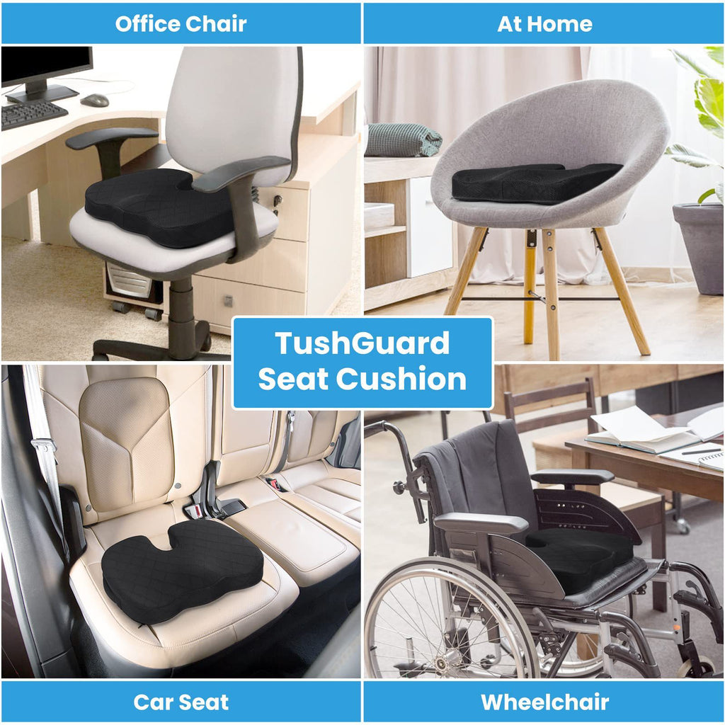 Memory Foam Ergonomic Seat Cushion